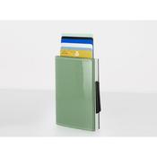 ogon cascade wallet grey glossy leather 6 cards + cash image