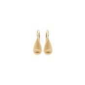 aquaforte i classici small drop, light satin-finished earrings image
