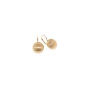 aquaforte i classici stud earrings with large round bead image