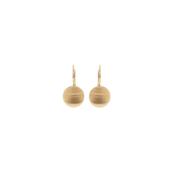 aquaforte i classici small disc domed hand-polished earrings image