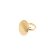 aquaforte i classici ring with satin-finish round element. adjustable sizes
