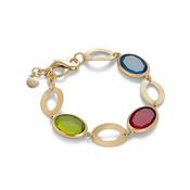 aquaforte caramelle vintage bracelet with multicolor glass pastes image