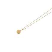 aquaforte i classici necklace with brushed big round pendant image
