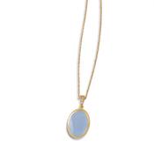 aquaforte caramelle ovali necklace with big red faceted venitian glass pendant image