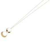 aquaforte lune necklace with pendant elements, brushed and polished image