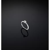 chiara ferragni silver heart cut ring arg925 with wh cz m14