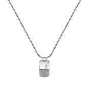 maserati jewels silver,rose gold necklace 600mm lobster buckle