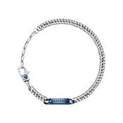 maserati jewels silver bracelet 22cm lobster buckle