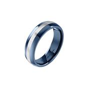 maserati jewels ceramic ring stainless steel ceramic blue sz25 image