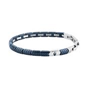 maserati jewels ceramic stainless steel bracelet blue 18.5+3.5cm image