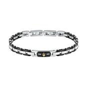maserati jewels ceramic gold br ss+yg750 black 18+3.5cm