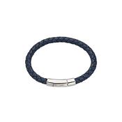andre  boys leather bracelet   blue image