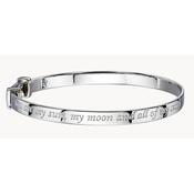 luna  sun and moon christening bangle