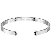 neoma  open bangle "love you to the moon and back" image