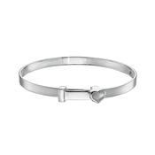 mop heart christening bangle