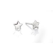 ava  plain small star stud earrings image