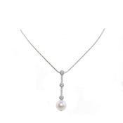 cachet phodium drop pearl pendant image