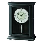seiko music in melody black wooden mantel clock