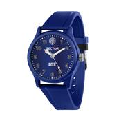 sector fc inter ex-q 41mm  3h blue dial blue strap watch image