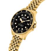 sector 230 43mm 3h black dial bracelet gold plated image