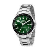 sector 230 43mm 3h green dial stainless steel bracelet