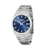 sector no limits c300 40mm 3h blue dial stainless steel bracelet watch image