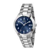 sector no limits 670 boy's 37mm 3h blue dial bracelet stainless steel watch