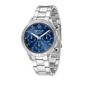 sector  270 41mm multi diali blue dial bracelet  watch image