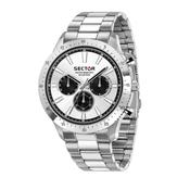 sector 270 silver dial stainless steel bracelet image
