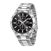 sector no limits 270 45mm chrono black dial stainless steel bracelet watch image