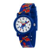kikou kids cartoon white dial with dragon plastic rainbow strap image