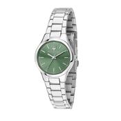 maserati attrazione 30mm 3h green dial stainless steel bracelet image