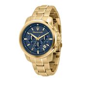maserati successo ext 44mm chr blue dial br yg