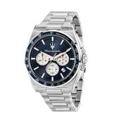 maserati velocita 43mm chrono blue dial stainless steel bracelet