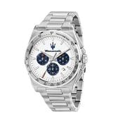 maserati velocita 43mm chrono white dial stainless steel bracelet