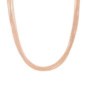45cm all rose string effect necklace image
