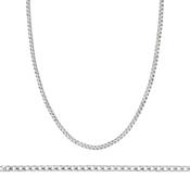 sterling 18" silver wheat chain necklace thin guage