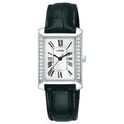 lorus quartz ladies stainless steel white dial strap watch image