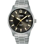 lorus quartz gents titanium black dial bracelet watch