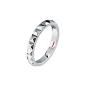 sector jewels row ring ss in geometric shape  size 23mm