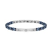 sector ceramic bracelet blu ceramic &amp; wind rose 22cm