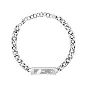 sector marine bracelet stainless steel with rudder 22cm