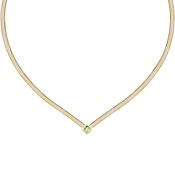 morellato 18k gold plated gioia necklace stainless steel yg crystal 38+4cm image