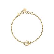 morellato 18k gold plated istanti bracelet ladybug stone  16+3cm