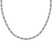 sector basic necklace long steel 50+5cm