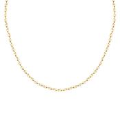 morellato 18k gold plated intrecci necklace stainless steel yg 40+5cm