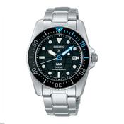 seiko prospex solar padi edition black  dial 38.5mm, 200m stainless steel watch image