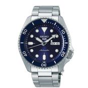 seiko 5 automatic blue dial stainless steel watch