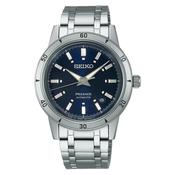 seiko presage style 60's navy dial bracelet watch
