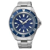 seiko prospex 4r compact mechanical diver's watch in cobalt blue